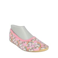 Beck Gymnastikschuhe Einhörner/Regenbogen pink