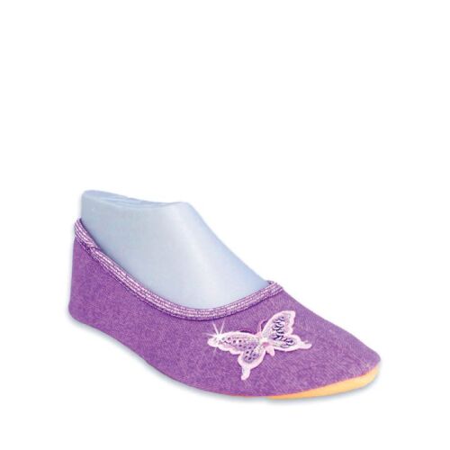 Beck Gymnastikschuhe Schmetterling lila