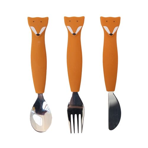 Trixie Besteck-3 Set Edelstahl Fuchs 96-448