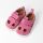 Blifestyle Barfußsandalen Salamandra velours himbeere mit Blumen
