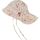 Mikk-Line Sommermütze mit Nackenschutz Off-White schmetterling