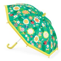 Djeco Regenschirm Kleine Tiere gelb