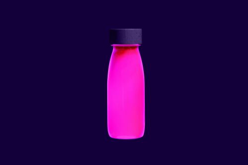 Coolkidz petit boun Schauflasche pink glow in the dark