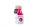 Coolkidz petit boun Schauflasche pink glow in the dark