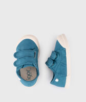 IGOR Stoff-Barfußschuhe Lona V. Petroleo/Blue