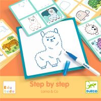 Djeco Step by Step Lama & Co