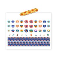 Djeco 120 Nagel-Sticker mint