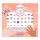 Djeco 120 Nagel-Sticker orange