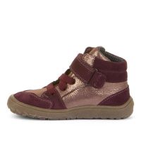Froddo Barfuß/Halbschuhe TEX mit 1 Klett  Go pink/gold