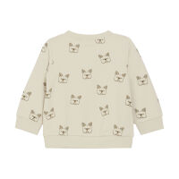 Minymo Sweater aus Viskose Hunde 113597 col.2015 hellbraun