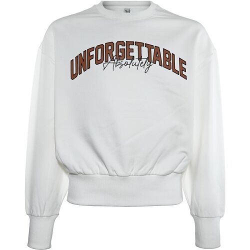 Blue Effect Girls Sweatshirt mit Print Unforgettable 1242-5000 weiß