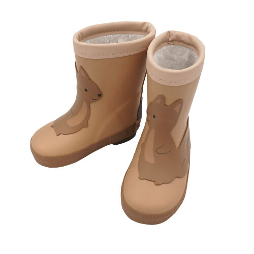 Maximo Gummistiefel  Eichörnchen gefüttert hellbraun