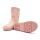 Maximo Gummistiefel Regenbogen gefüttert hellrosa