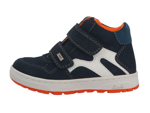 Lurchi Übergangsschuhe TEX Atlantic navy/weiß/orange