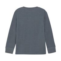 Celavi LA-Shirt aus Wolle und Viskose 330572 grau