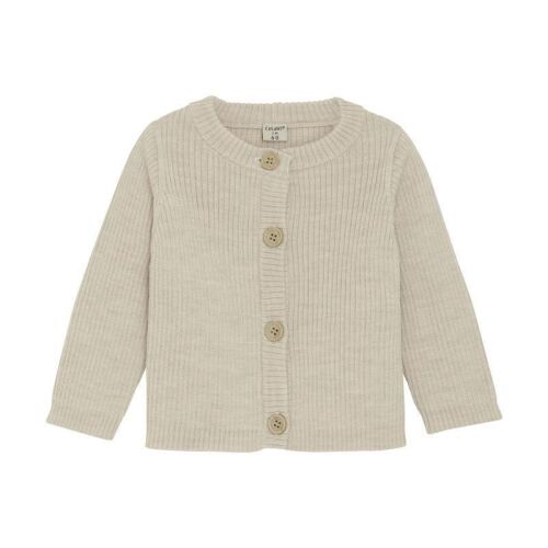 Celavi Strickjacke aus Wolle 330576 col.2105 beige