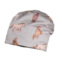 Maximo Beanie 43500-141500 Pferde grau