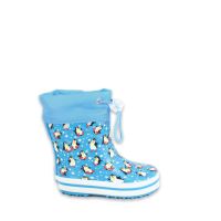 Beck Gummistiefel Pinguine gefüttert 876 blau