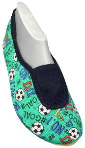 Beck Gymnastikschuhe mit Bund Goal grün