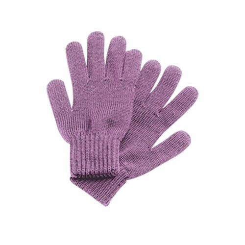 Maximo Fingerhandschuhe aus Wolle  19177-055000, Strick lila, 100% S,  17,99
