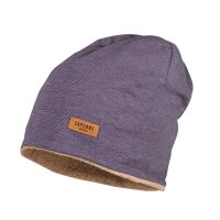 Maximo Beanie 43500-144700 Graublau-beige melliert