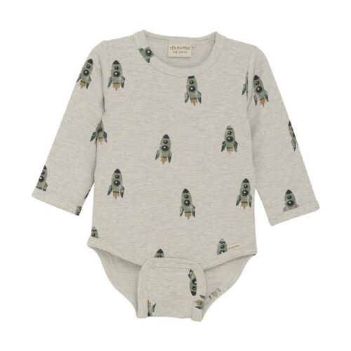 Minymo LA-Body Raketen aus Viskose 113703 grau