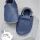 Funky Monkey Barfuß Lederpatschen BRA-095 Herz navy