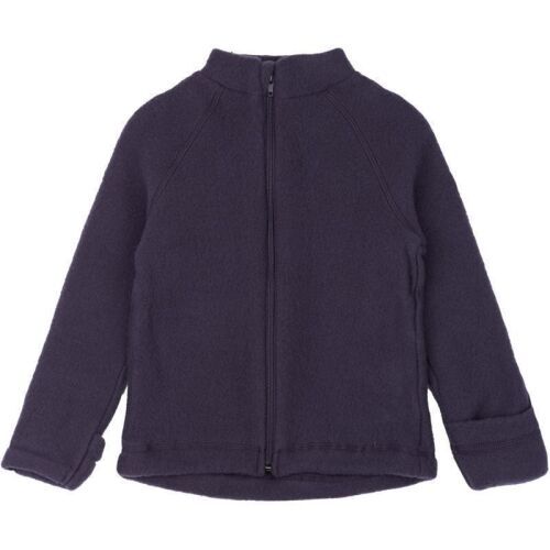 Mikk-Line Wollfleece-Jacke Nightshade 50002 violett