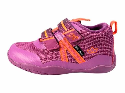 Lico Barfußschuh Aride V Mid TEX lila/orange