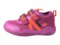 Lico Barfußschuh Aride V Mid TEX lila/orange