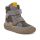 Froddo Barfuß-Winterschuhe G3160233-3 Tex grau mit gelb