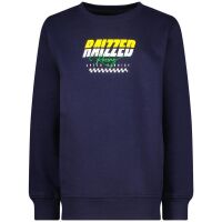 Raizzed Boys Sweater Sandane blue mit gelb/weissem Schrift