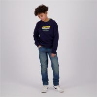Raizzed Boys Sweater Sandane blue mit gelb/weissem Schrift