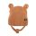Pure Pure Baby Strickmütze aus Wolle 812  braun, BIO