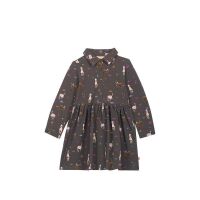 Someone Langarm-Kleid mit Lamas khaka Issa-sg-52
