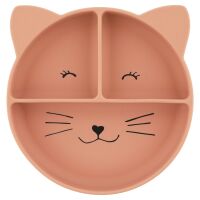 Trixie Silikon-3-Fach-Tellerr mit Saugnapf - Mrs. Cat 96-451