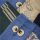 Minymo Socken 5er-Pack Insekten/Smileys 6022-912 - Beige/Grün/Blau