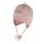 Maximo Baby Strickmütze zum Binden Regenbogen 45571-3905 rosa