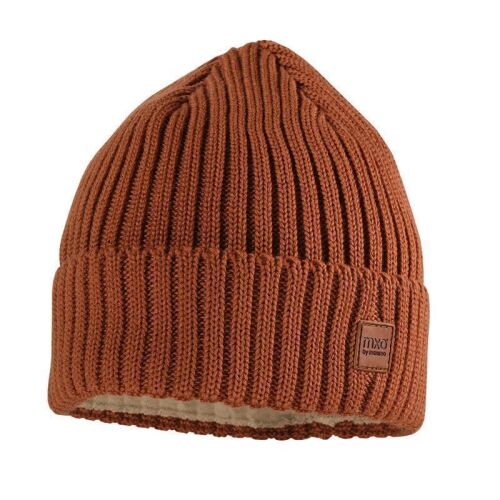 Maximo Winter-Umschlagmütze gefüttert 43575-292294 col.06 braun