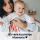 Merle Strick-Babydecke 3D Meeresfreunde