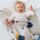 Merle Strick-Babydecke 3D Meeresfreunde