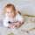 Merle Strick-Babydecke 3D Savannenfreunde