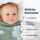 Merle Strick-Babydecke grün Safari
