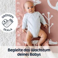 Merle Strick-Babydecke Kirschblütenrosa Safari