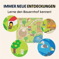 Merle 2-in-1 Fädelspiel Auf dem Bauernhof