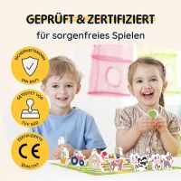Merle 2-in-1 Fädelspiel Auf dem Bauernhof