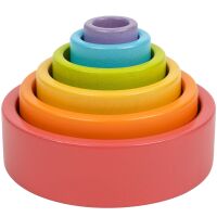 Merle Stapelbecher aus Buchenholz