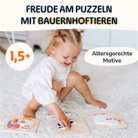 Merle Holz-Steckpuzzle Auf dem Bauernhof