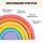 Merle Kleiner Regenbogen aus Holz, Montessori
