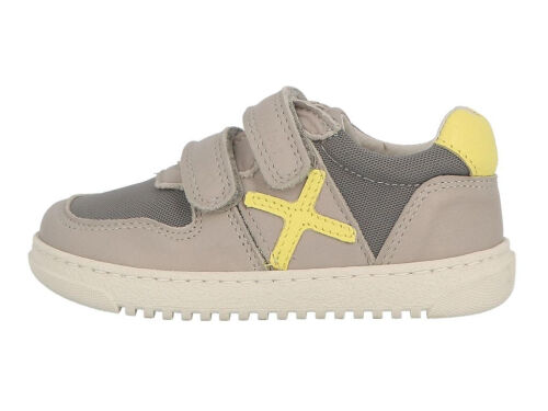 Lurchi Barfußschuhe Monti  95L4003003 grau/gelb